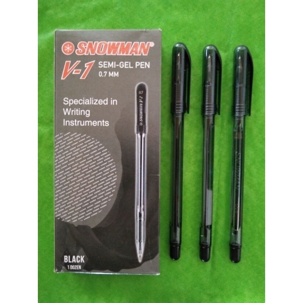 

Snowman V1 pulpen/pena semi gel 0,7mm