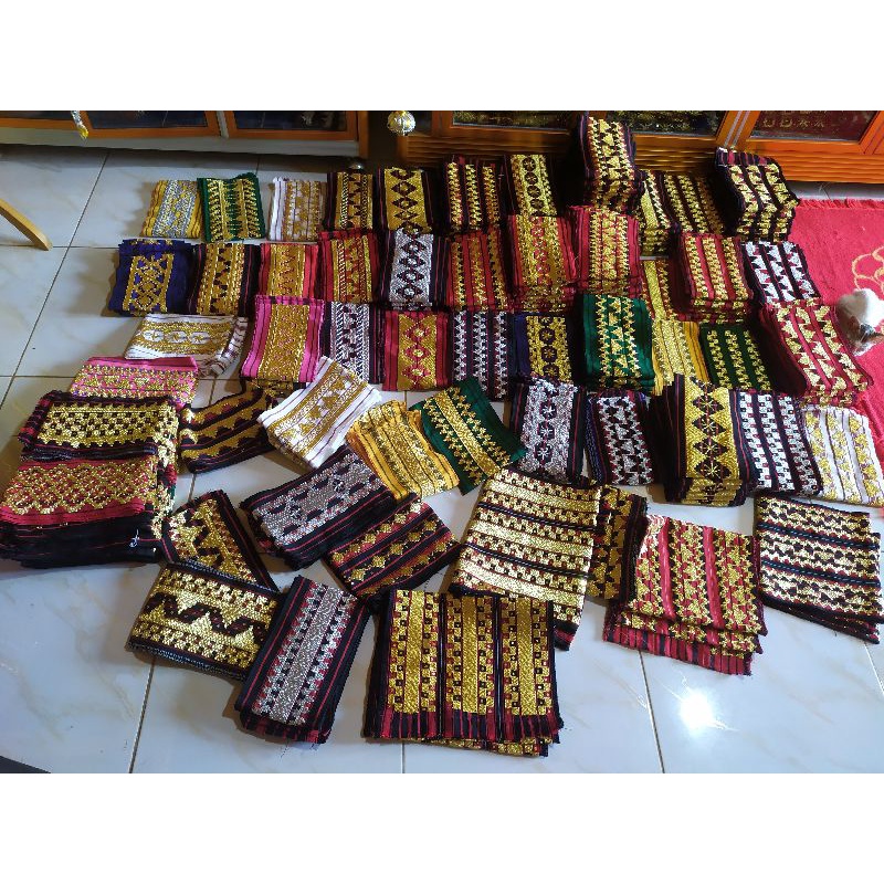 Bisban / Selendang Tapis Lampung Motif Abung Murah-4