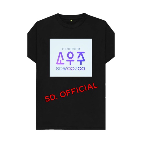 Kaos BTS SOWOOZOO SABLON DTF