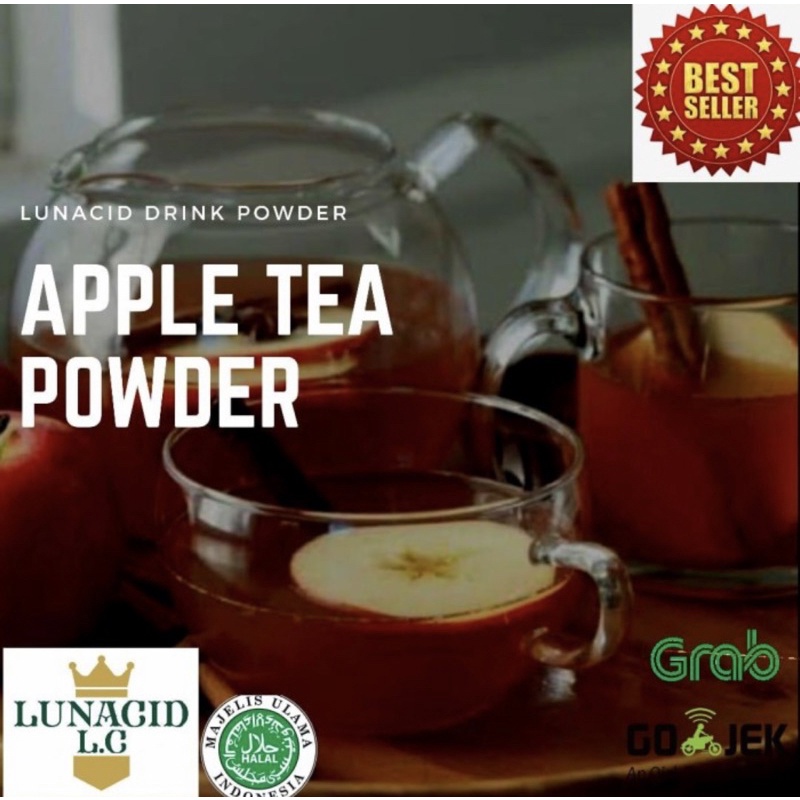 

Bubuk Minuman Rasa Apple Tea 1 Kg / Apple Tea Powder / Bubuk Apple Tea / Serbuk Apple Tea