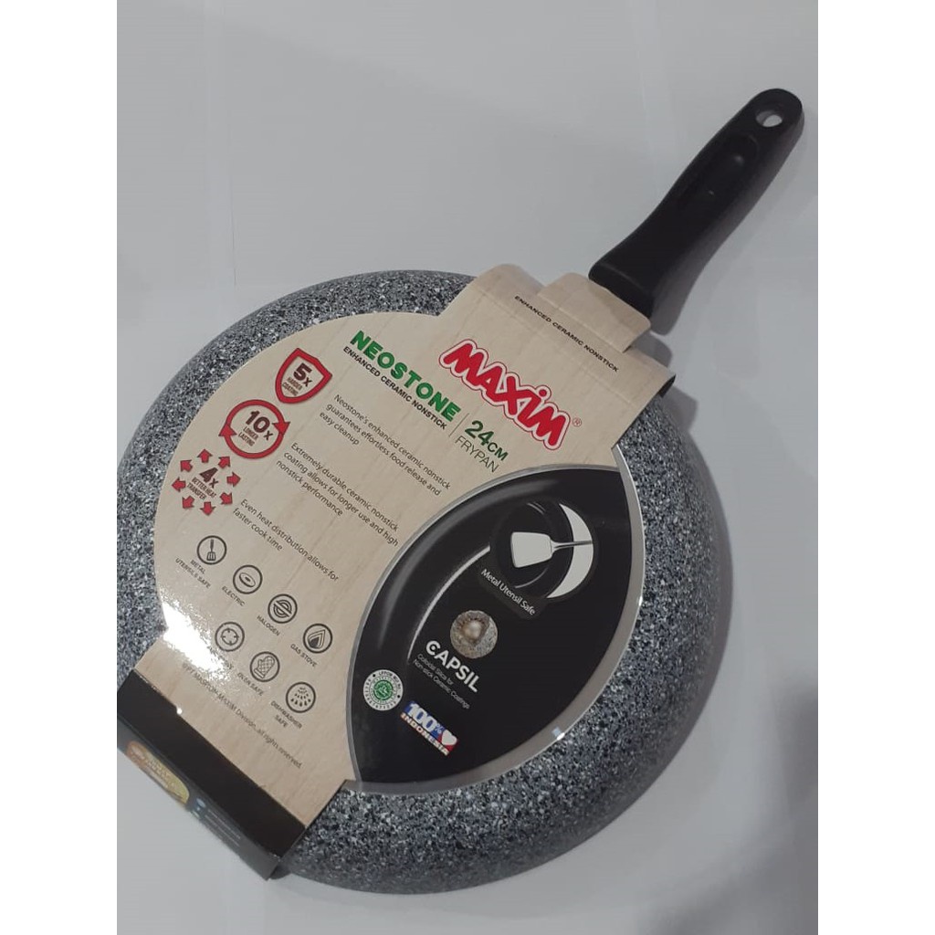 Teflon Maxim Neostone Frypan 28 CM PROMO ANTI LENGKET MANTAP