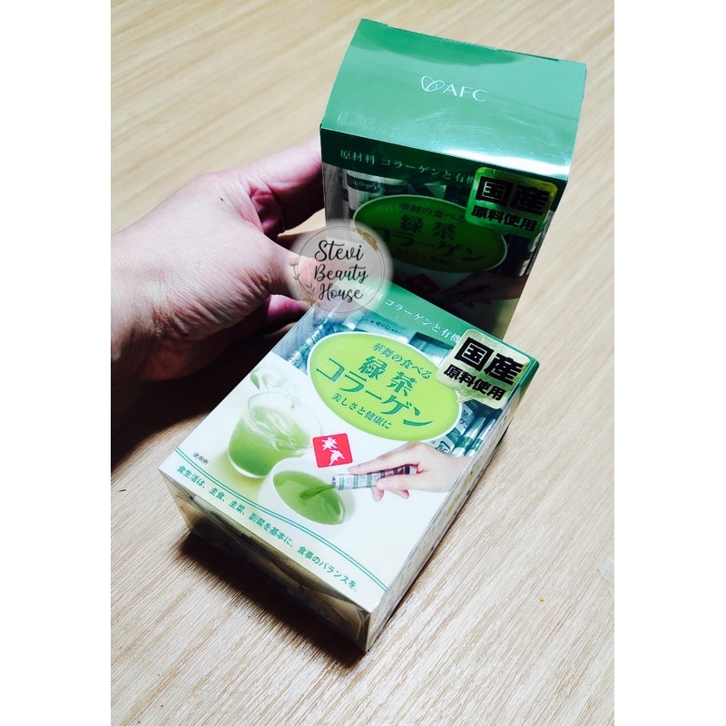 AFC Greentea Collagen isi 30pcs