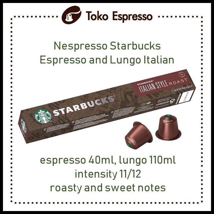 

Nespresso Starbucks Coffee Capsule All Variant Bisa Pilih Varian Rasa