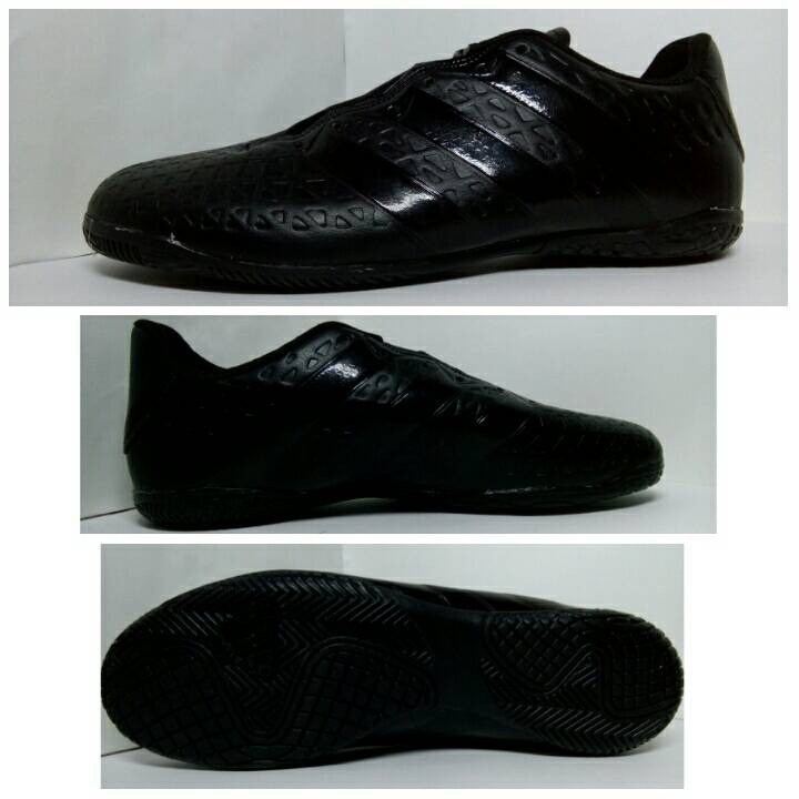 Sepatu Futsal Sepatu Futsal Adidas x 16.3 (full hitam) Terlaris