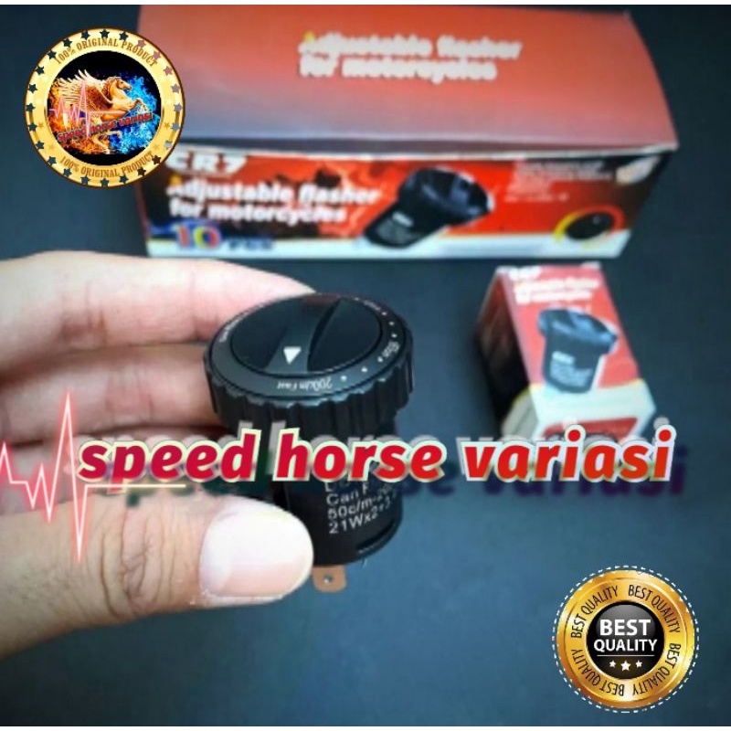 New flasher sen flaser sein CR7 fleser Led bisa diatur stel kedip cepat Nmax-Aerox-Pcx-Lexi-Beat-Vario