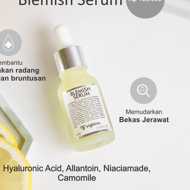 ⅍ BLEMISH SERUM VAVL - VIGHTNE BLEMISH SERUM vavl serum jerawat ✰