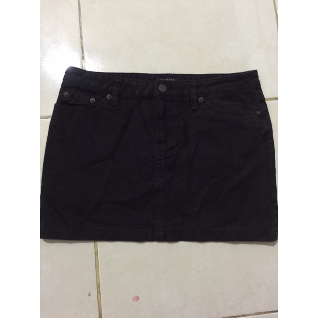 Rok jeans hitam by egoist