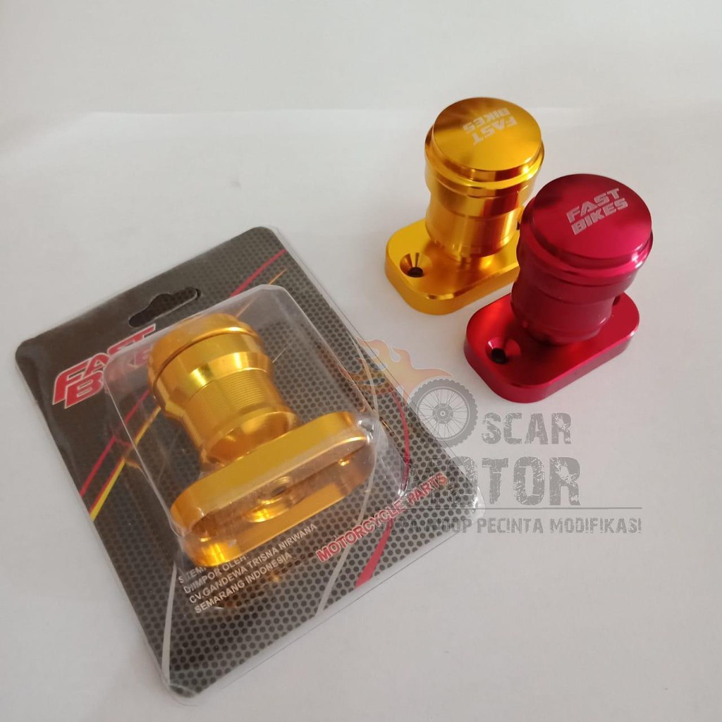 Tutup Minyak Rem Model Stempel Full cnc Cover oil YAMAHA Mio Nmax 155 Fino Aerox Vega Xeon Jupiter motor