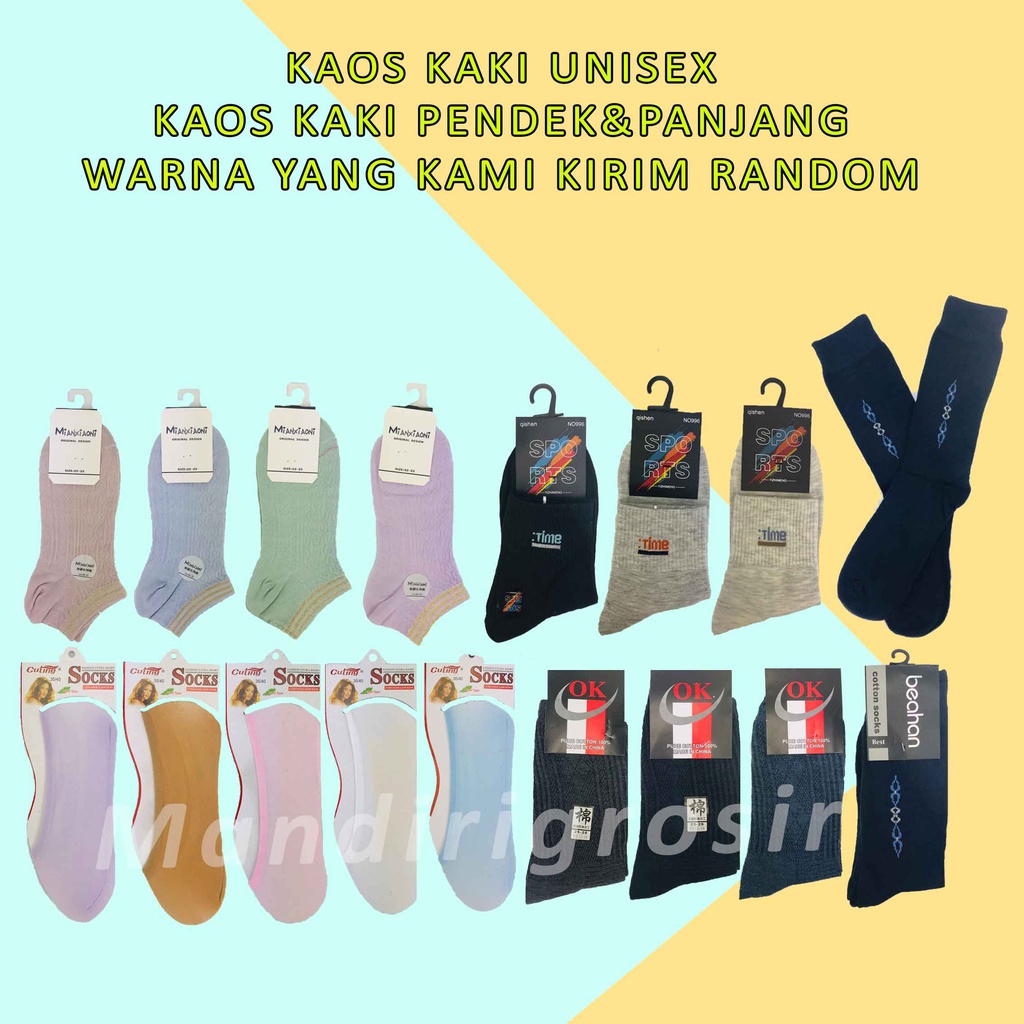 Kaos Kaki Panjang * Kaos Kaki Cotton * Kaos Kaki Unisex * Kaos Kaki Sebetis