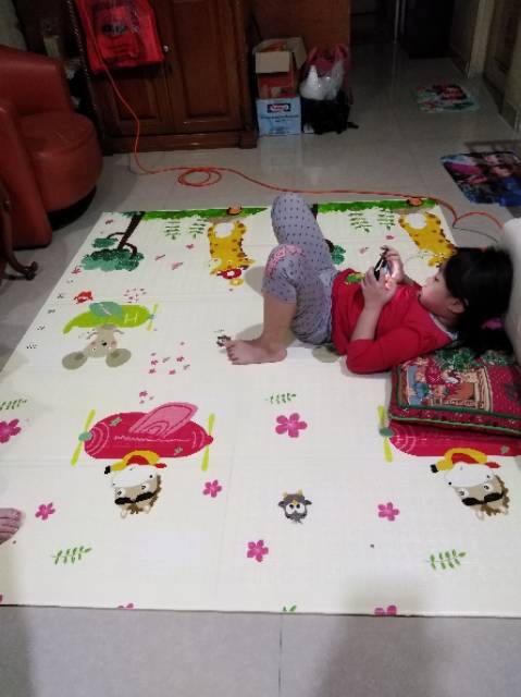 Playmat bayi 200x180 import Free bag jaminan kualitas