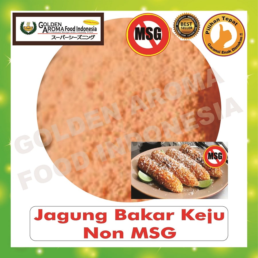 

Bumbu Tabur Rasa Jagung Bakar Keju Non MSG 1 Kg Jual Bubuk Tabur Cheese Grilled Corn No MSG GAFI