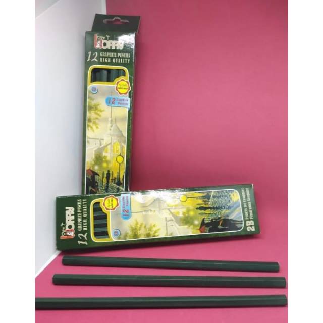 

Pensil 2B isi 12pcs