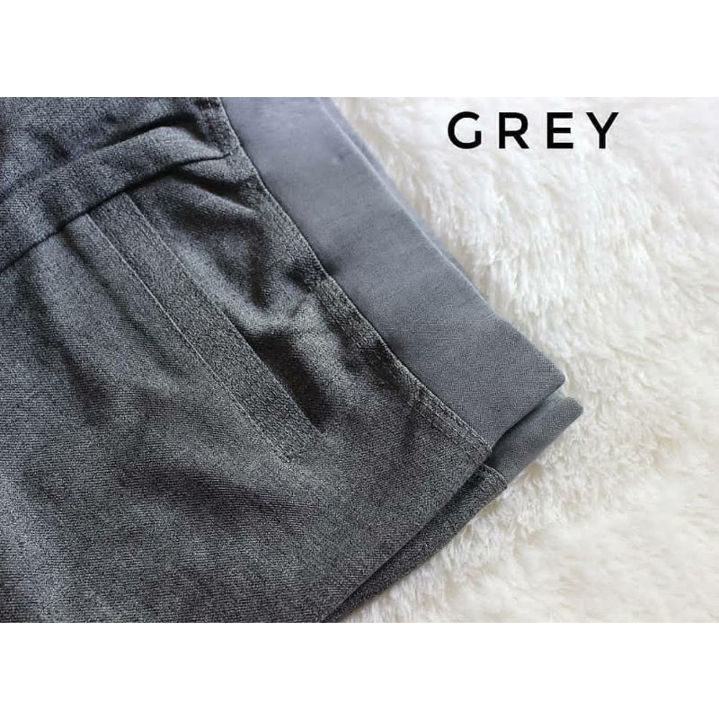 CELANA KERJA KANTOR WANITA By De DEMOST Original size S,M,L,XL,2L,3L,4L,5L pinggang full karet