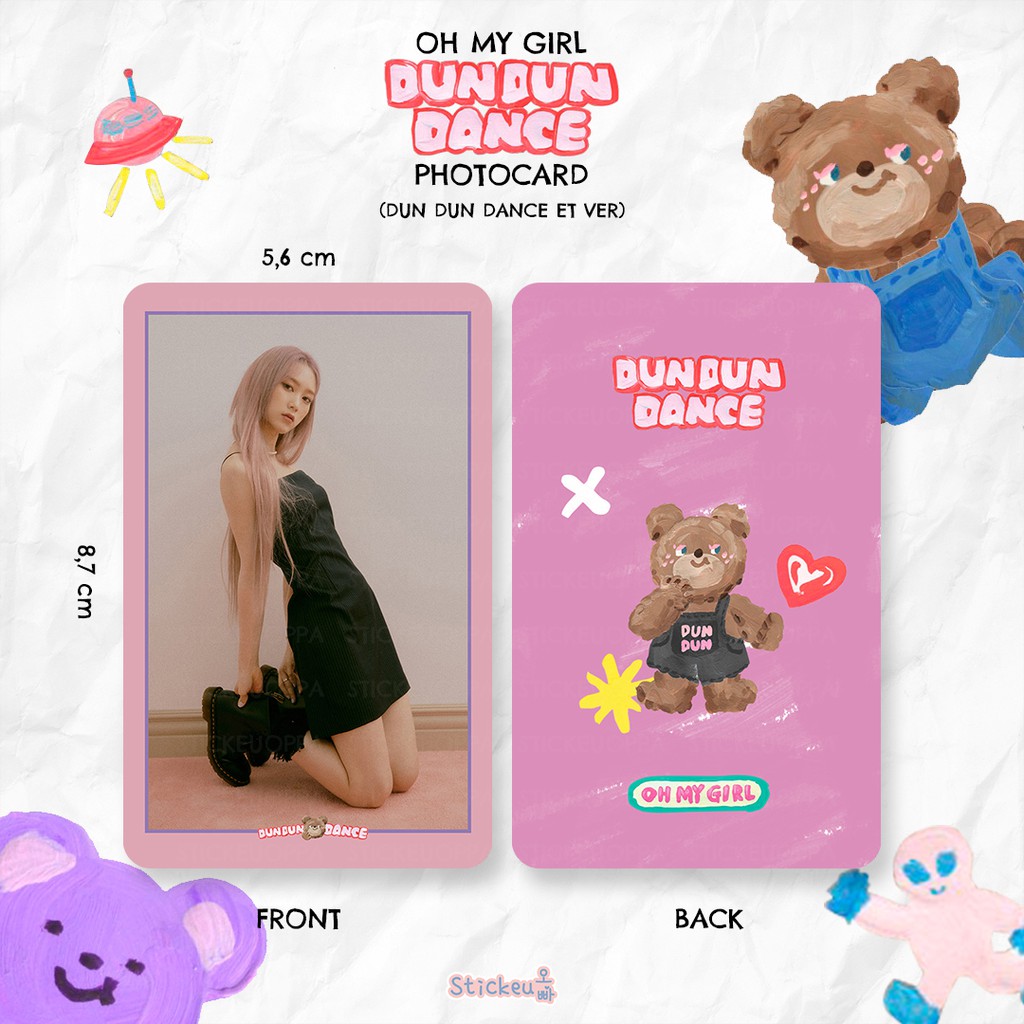 Photocard Oh My Girl Dun Dun Dance (E.T Ver)