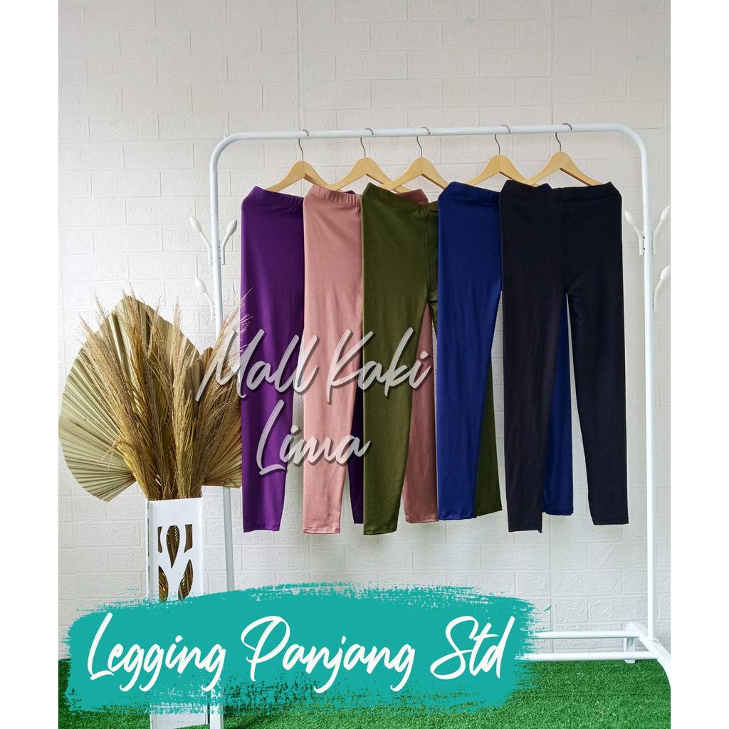 LEGGING PANJANG UKURAN STANDART BAHAN SPANDEK/PROMO/DISKON