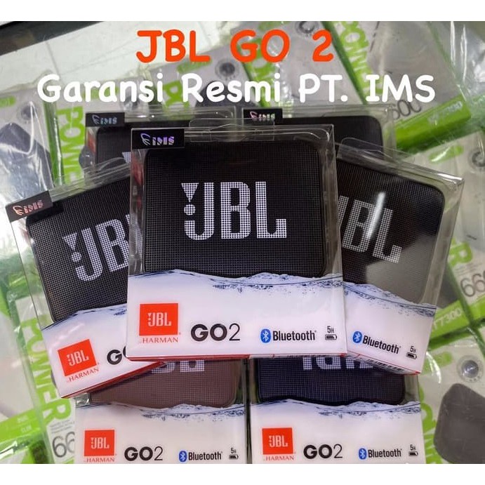 JBL GO 2  - GO2 Portable Bluetooth Speaker ORIGINAL Garansi Resmi 1 Tahun IMS