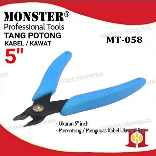 Tang Potong Kawat Coil Wire Cutter Nipper Mini Plier TNI-U 5 Inch