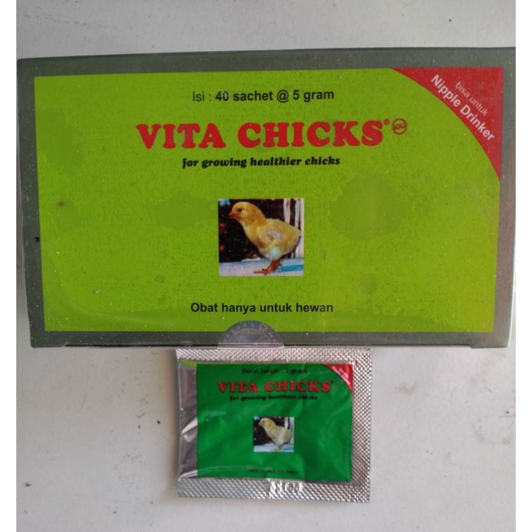 VITA CHICKS 5 Gram/50 Gram/100 Gram - For Growing Healthier Chicks