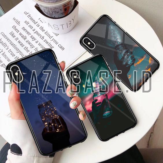 [P68] AESTHETIC HARDCASE 2D GLOSSY FOR S20 ULTRA RENO 4 Y30 Y50 A21S M31 M30S RENO 3 REALME NARZO