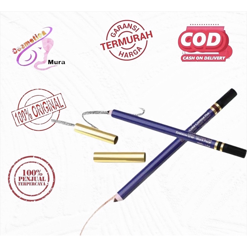 inez pensil alis || inez eyebrow liner pensil color contour plus