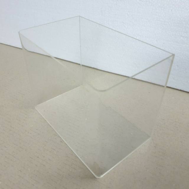 AQUARIUM Solitare Soliter Cupang Acrylic Akrilik 20x12x16 Cm Bending
