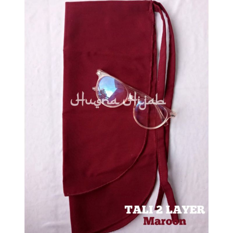 [HUSNA COLLECTION] Cadar Tali 2 Layer Murah Untuk Dewasa / Cadar Tali 2 Layer