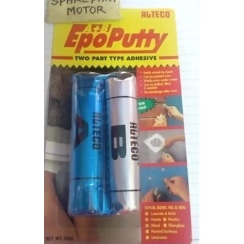 

Terkini 8SFHL Epo Putty alteco 100 gram Alteco asli Lem porting 86 Laris