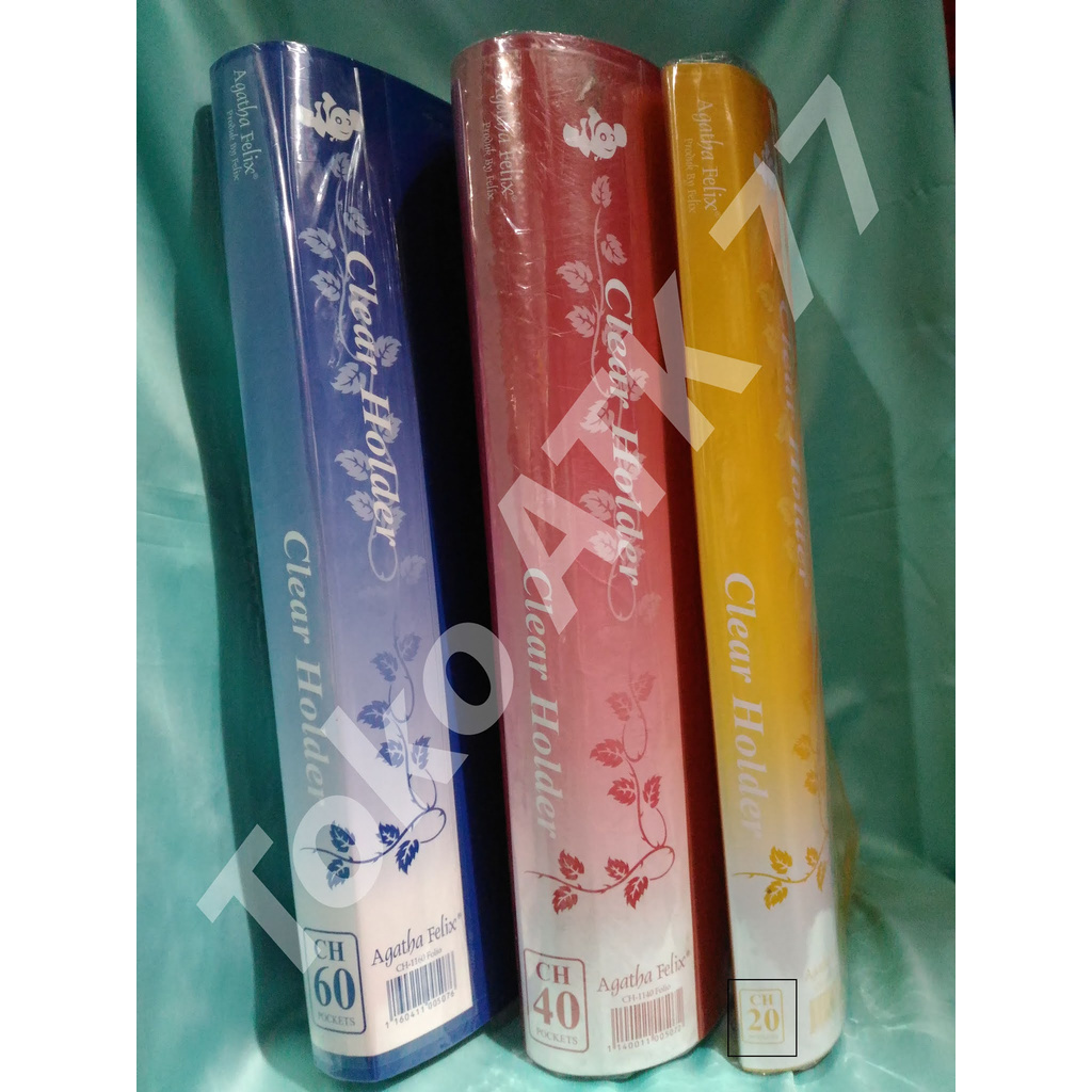 

Map File Clear Holder F4 Folio isi 20 Sekat Plastik Banyak Bagus merk Felix READY STOCK