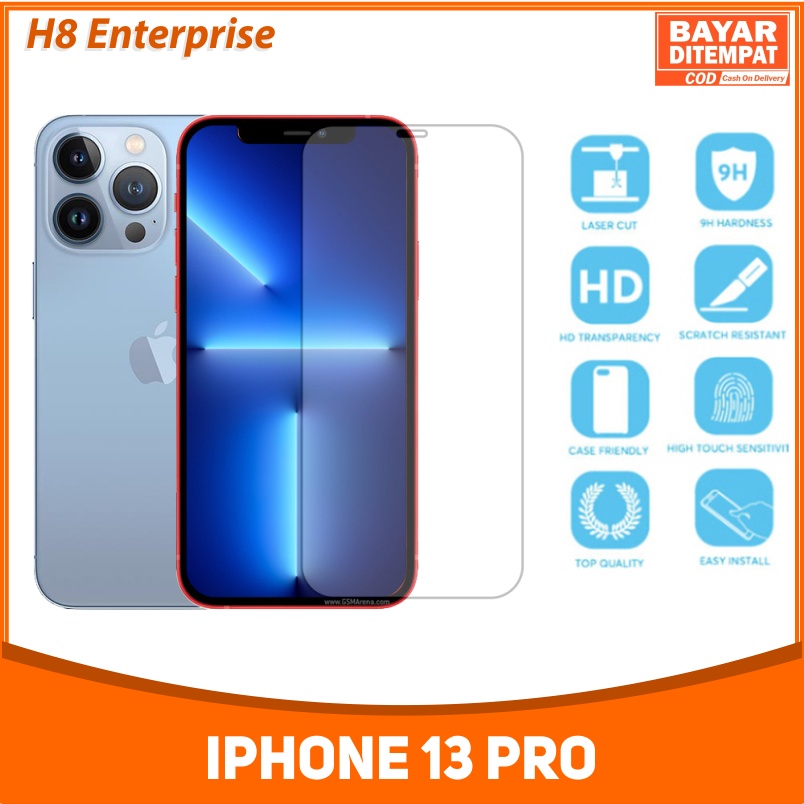 Tempered Glass iPhone 13 Pro  - Tempered Glass Premium Quality