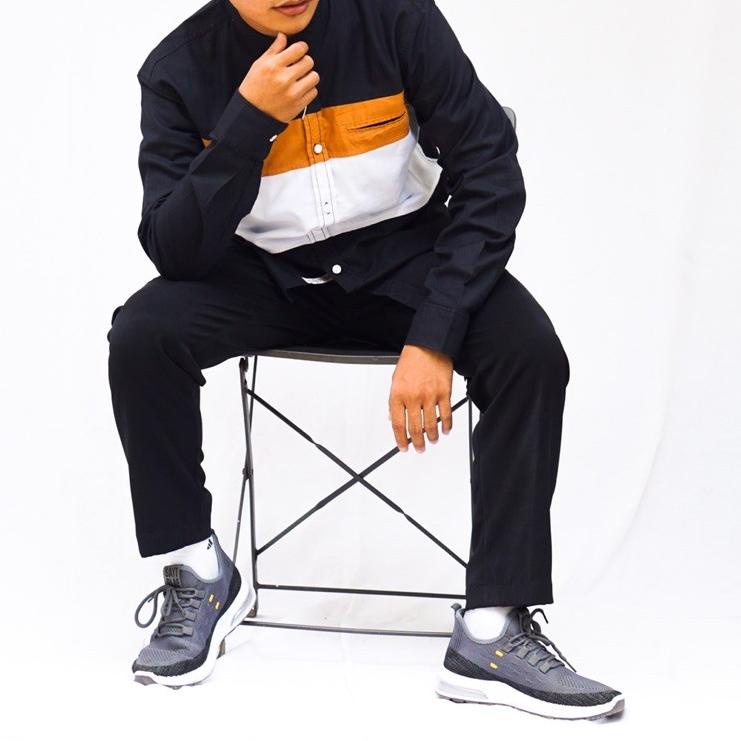 X69Y Balofa Kemeja Pria Oxford Kombinasi 3 warna Kemko (Shanghai) Panjang N78