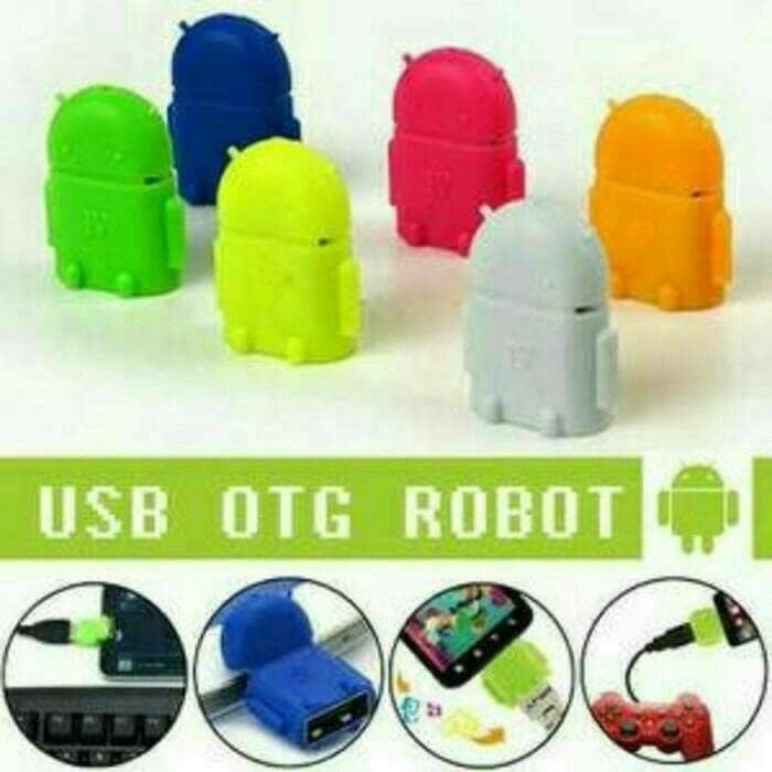 Micro Usb OTG Adapter Android 5pin Flashdisk Keyboard Data Robot HP Android Handphne Exchange