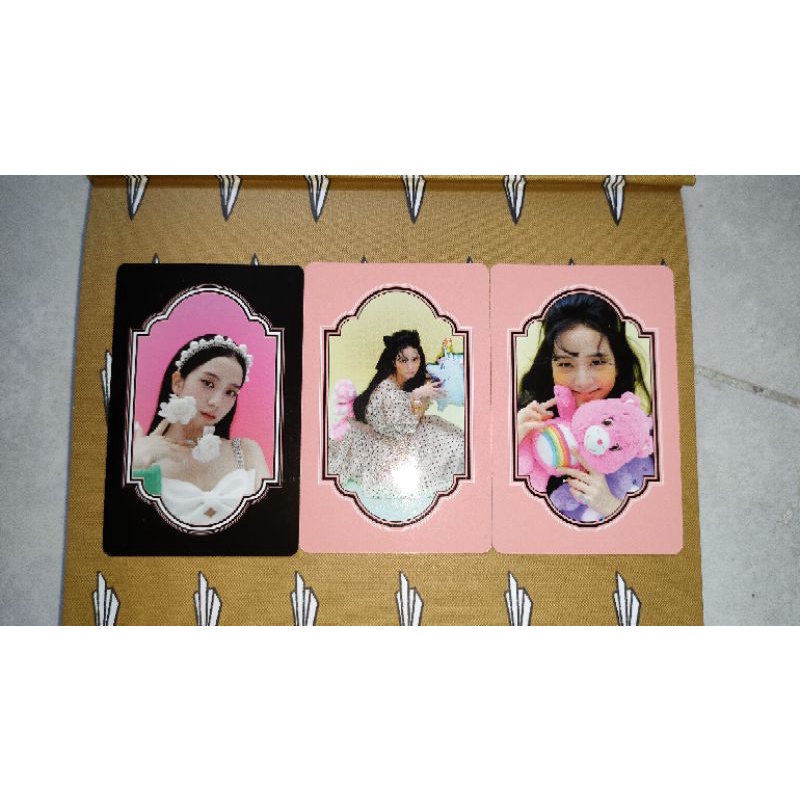 pc photocard jisoo blackpink season greetings 2021