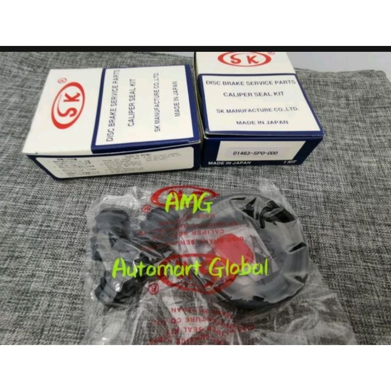 caliper kit karet rem cakram honda crv gen 1 gen2 japan