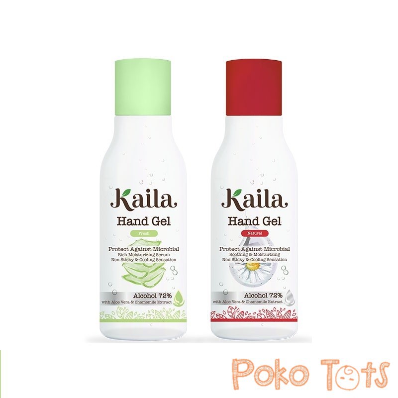 Kaila Hand Gel 120ml Sanitizer Gel Pembersih Tangan Anti Kuman