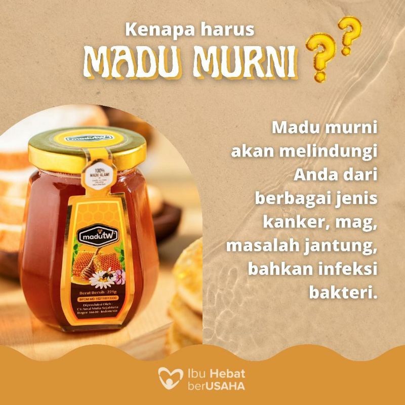 

MADU TW MADU MURNI ASLI 100 %