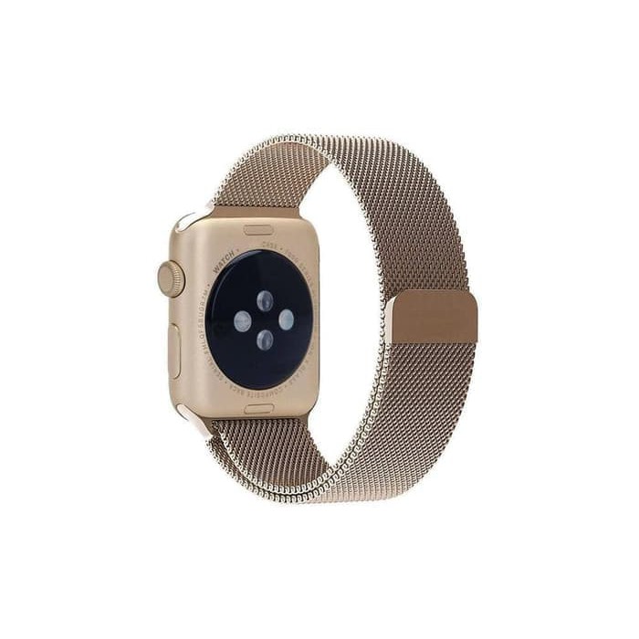 Tali Jam App Watch Milanese Loop Strap Band  38 /40 mm - Gold