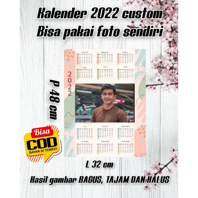 

KALENDER 2022 CUSTOM | BISA PAKAI FOTO KEINGINAN SENDIRI