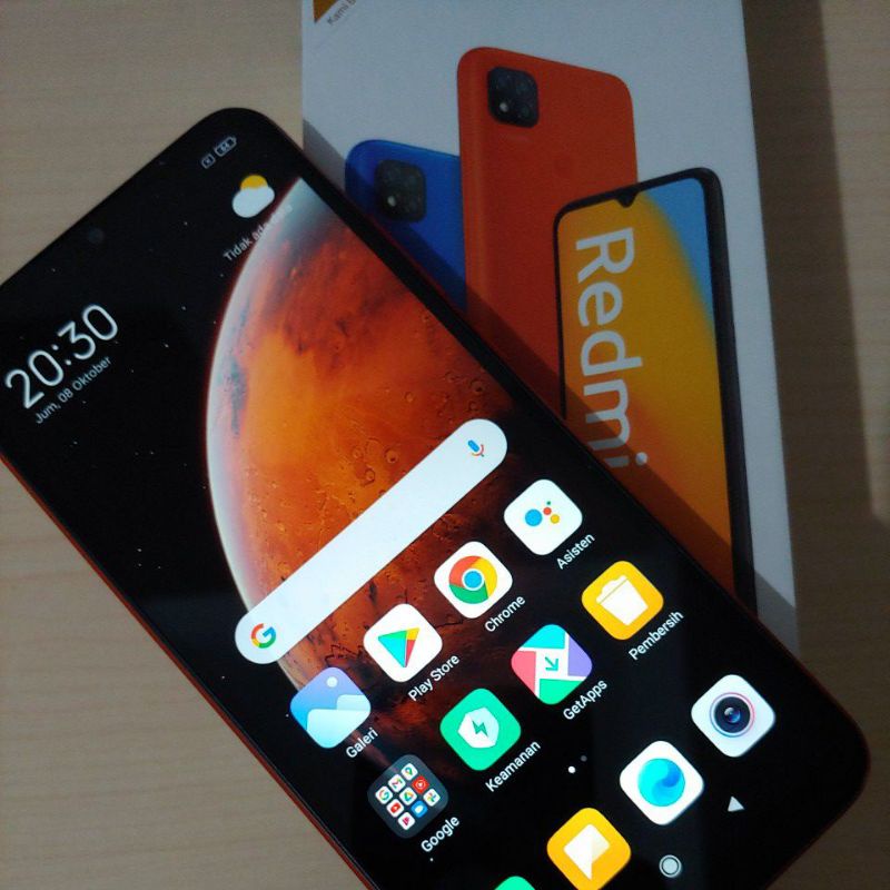 Redmi 9c 4/64 second ( unit masih mulus grs samp 2023 )
