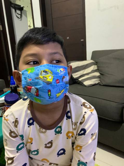 MASKER KAIN ANAK DAN DEWASA HIJAB MASKER MASKER MURAH MASKER TALI