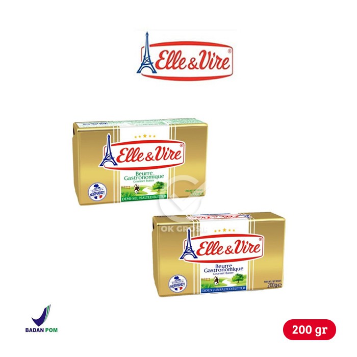 

Elle&Vire Salted / Unsalted Butter (200 gr)