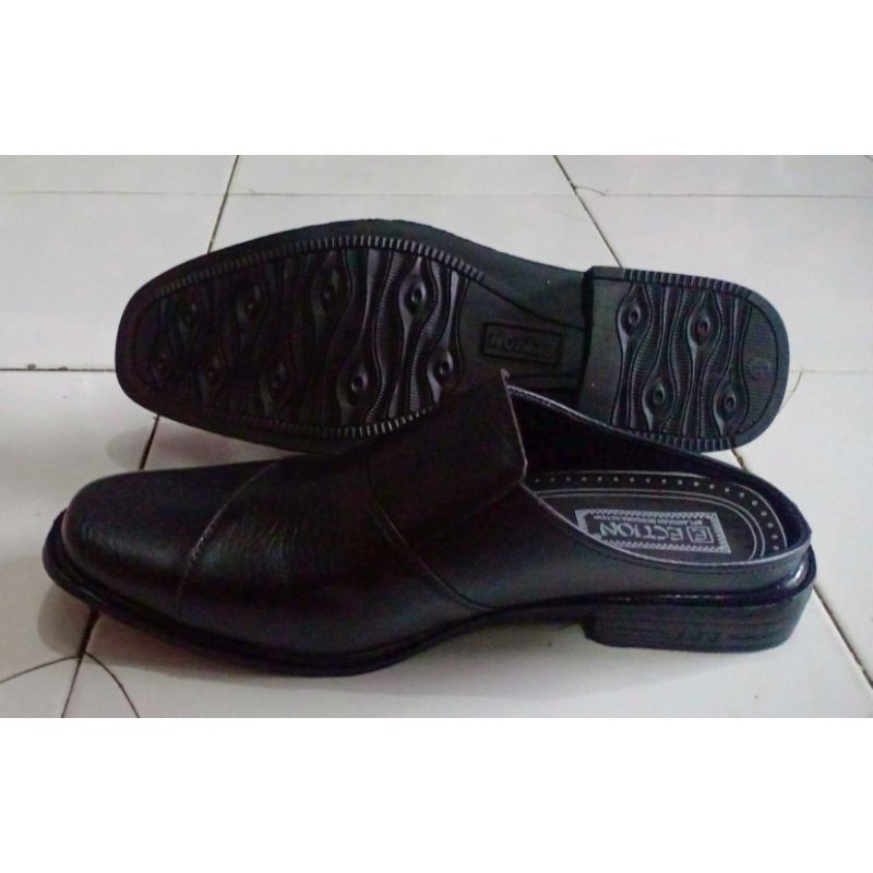 Sandal Selop Pria/Sandal Kulit Sintetis