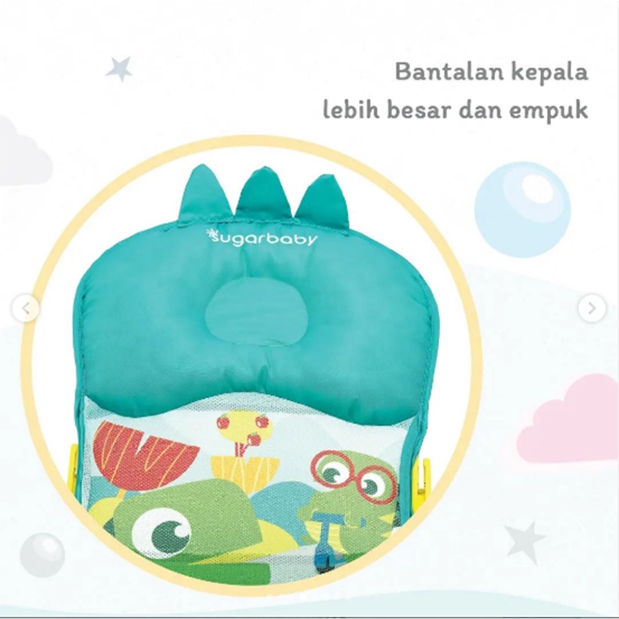 Kursi Mandi Sugar Baby Deluxe Baby Bather Perlengkapan Mandi Bayi