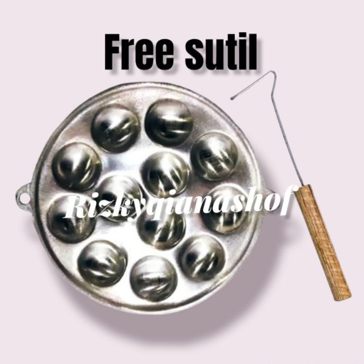 12 Lobang Free sutil/Cetakan telor 12 lubang Free sutil