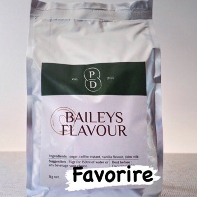 

Baileys Powder 1kg/ Bubuk Baileys 1kg/ Powder Milk