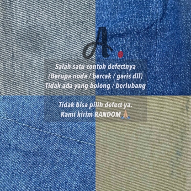 Celana Panjang Jeans Murah / deffect Reject By Alzera