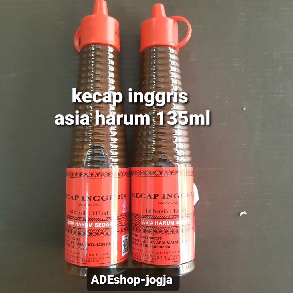 

kecap inggris inggeris asia harum sedap 135 ml