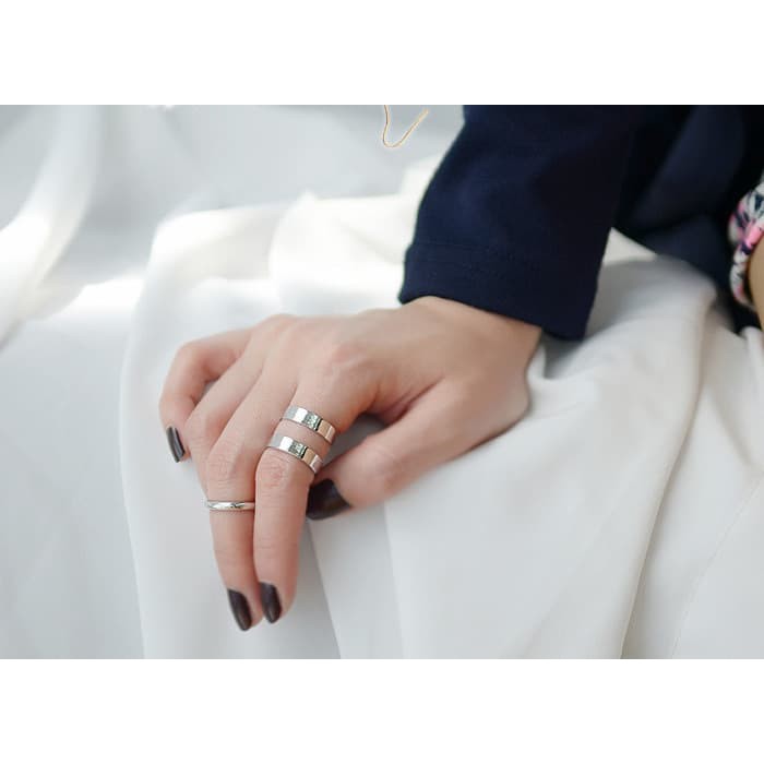 Cincin Fashion Casual Ring Fashion 4in1