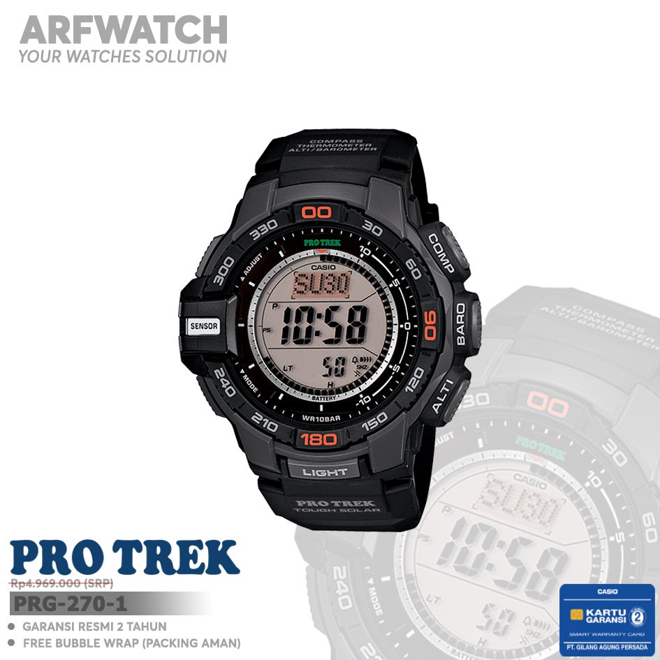Casio Pro Trek PRG-270-1 / PRG-270-1DR Original