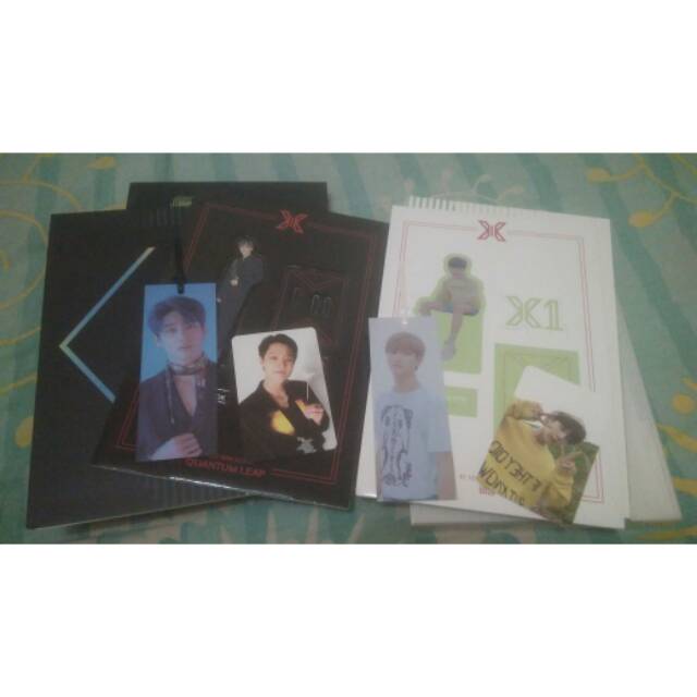 Album X1 Bisang Quantum Leap Bookmark Hangyul Seungwoo PC Ar Seungyoun Wooseok Standee Dongpyo