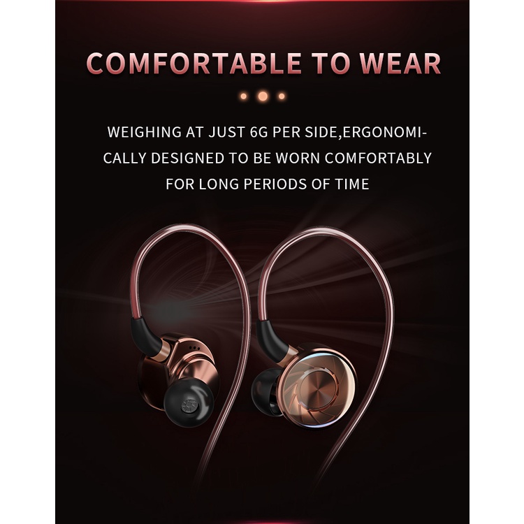 Earphone In Ear 7hz 14.5mm Dengan Kabel MMCX Bisa Dilepas